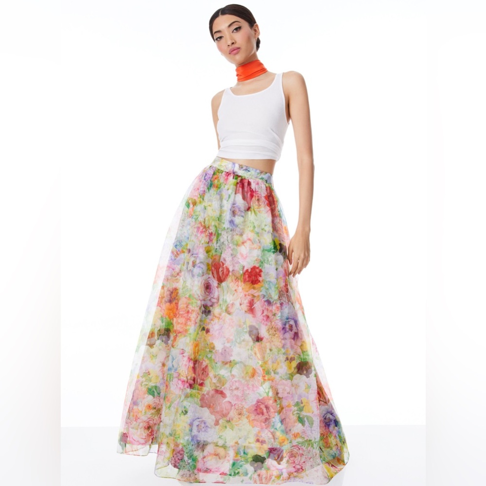 Floral Maxi Skirt